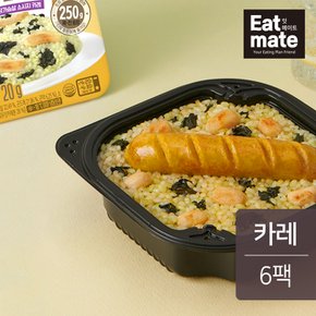 더블덮밥 곤드레 곤약 볶음밥+닭가슴살 소시지 카레 250g 6팩