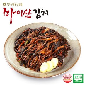[한국농협김치] 전북 대표김치 마이산 고들빼기1kgx2팩(2kg)