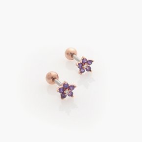 제이로렌 M01207 체리블라썸 상큼한 봄컬러의 벚꽃 써지컬스틸 피어싱