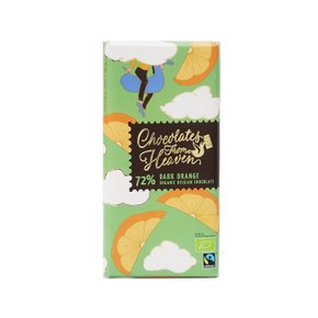 [초콜릿 프롬 헤븐] 유기농 오렌지 72%