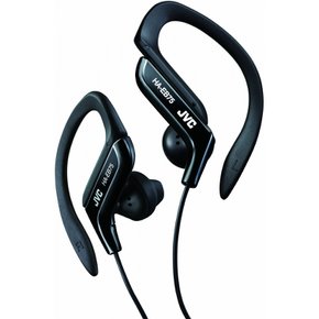 JVC 켄우드 HA-EB75-B 이어폰 귀걸이식 방적 사양 스포츠용 블랙