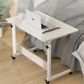 노트북 사이드 이동식 침대 원룸 책상 대형 탁자 테이블 80x40