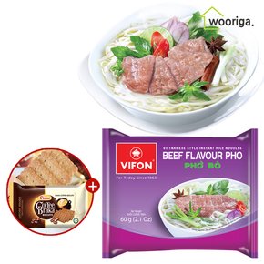비폰 포보 베트남 쌀국수 소고기맛30개입+브라카커피비스킷증정