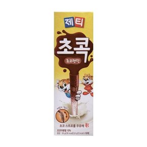 제티 초콕 초코렛맛 30T(10Tx3개) 빨대 초코맛 (W6D2DD4)