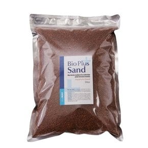 바이오 플러스 샌드 적색 (가재 바닥재) 3L (1~2mm) 어항장식 수조 소일 바닥재 모래