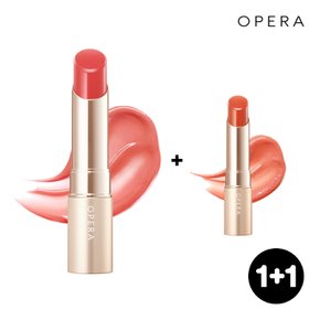 [1+1] 오페라 립틴트 립글로우 3.6g + 엠버오렌지 테스터, 립 팔레트 증정