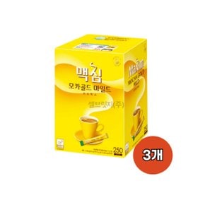 동서식품 맥심 모카골드 마일드 커피믹스 스틱 12g 250개입 3개