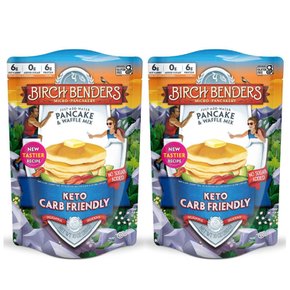 버치 벤더스 오리지널 팬케익 앤 와플 믹스 Birch Benders Pancake & Waffle Mix 283g 2개