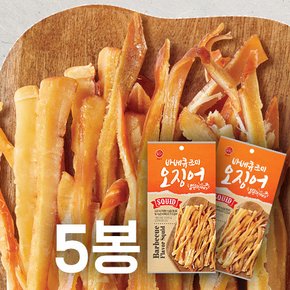[썬푸드] 달콤한 바베큐맛 조미오징어 30g×5봉