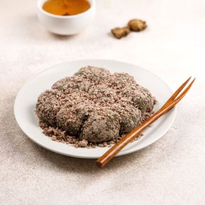 싸리재 국산 팥고물 [ 현미찹쌀 수리취 인절미 200g ] 말랑한 찰떡 국산재료