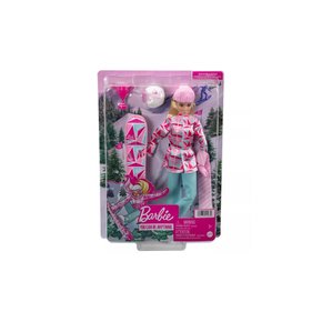 [해외직구] 바비  Barbie  스노우  보드  타는  바비