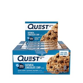 Quest®퀘스트® 퀘스트 바 - 오트밀 초콜릿 칩 (12바)