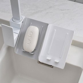 욕실용품 욕실정리 욕실 비누 트레이 걸이 거치 케이스 받침 홀더 대 X ( 3매입 )