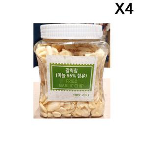 간편한 FK 튀긴마늘(푸드야 맛있는 200g)X4