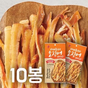 [썬푸드] 달콤한 바베큐맛 조미오징어 30g×10봉