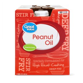 [해외직구]그레이트밸류 피넛 오일 땅콩오일 튀김 오일 11.3L Great Value Peanut Oil 383.9oz