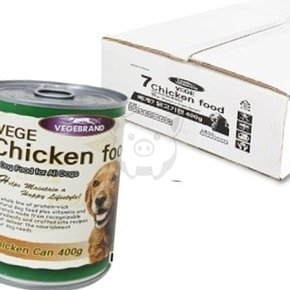 닭고기캔 400G 24개 1박스 기호성좋은캔 강아지통조림간식 애견통조림간식