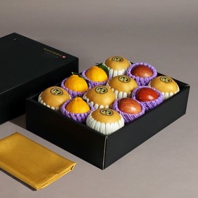 사과배한라봉 혼합 선물세트 2호 6kg (배6,사과3,한라봉3) 금보자기 별도동봉
