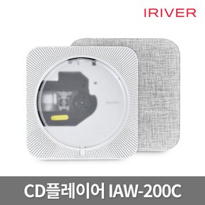 IAW-200C 무선 벽걸이CD플레이어 블루투스인아웃 USB 재생 C타입충전 라디오 리모컨