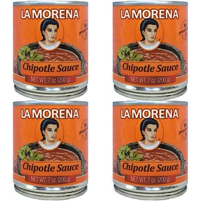 라 모레나 치폴레 소스 La Morena Home Made Style Chilpotle Sauce 200g 4개