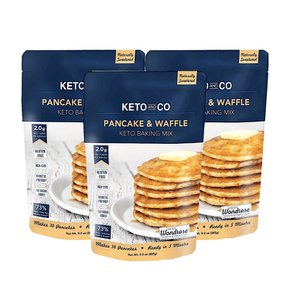 케토앤코 팬케익 와플 베이킹 믹스 Keto and Co Pancake & Waffle Mix 265g 3개