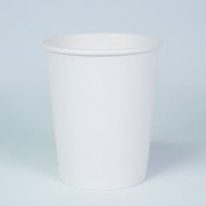 10온스 흰색 무지 커피컵 종이컵(300ml) 100개