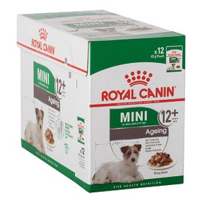 로얄캐닌 DOG 에이징 파우치 85gx12개/ 노령견사료 습식사료