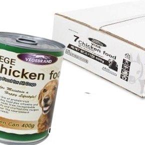 닭고기캔 400G 24개 1박스 애견통조림간식 강아지통조림간식 기호성좋은캔