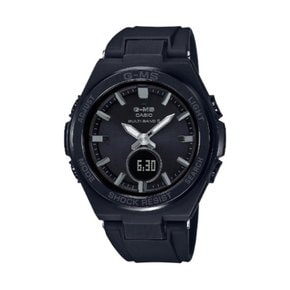 카시오 베이비지 지미즈 MSG-W200G-1A2JF 블랙 손목 시계 밴드 시계 스포츠 메탈 블랙