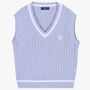[55%+추가8%][더데이걸] 얇은 스웨터 조끼 TGVK23101_7358