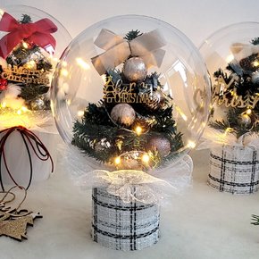 [무케] 더라임코리아_LED 라떼 크리스마스 볼트리 겨울 인테리어 장식 소품