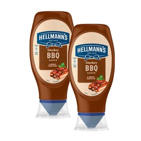 [해외직구] Hellmann`s Smokey BBQ Sauce 헬만 스모키 바베큐 소스 430ml 2병