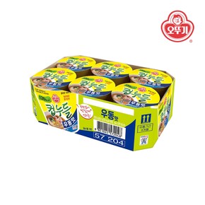 [오뚜기] 컵누들 우동맛 컵 38.1g x 6개(1박스)