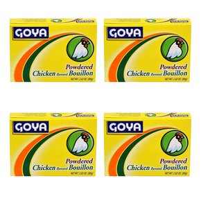 [해외직구]고야 치킨 부용 베이스 분말 80g 4팩 Goya Chicken Bouillon 2.82oz