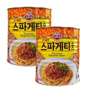 [오뚜기]오쉐프 스파게티소스 3kg (캔) 2개