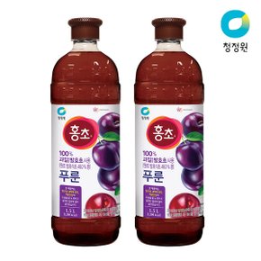 청정원 홍초 푸룬 1.5L 2개