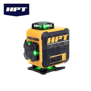 HPT 그린 레이저 레벨기 미니 초소형 4D HL-4MG 배터리 2개 풀세트