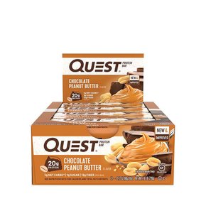 Quest®퀘스트® 퀘스트 바  초콜릿 피넛 버터 (12바)