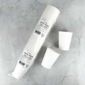 아이존 12온스(340ml) 카페 테이크아웃 무지 두꺼운 종이컵 50개입