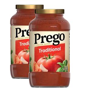 [해외직구] Prego 프레고 트레디셔널 스파게티 토마토 소스 680g 2팩