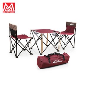 후멘 테이블 체어 2/4인세트 캠핑 휴대용 접이식 피크닉