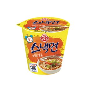 [무료배송][오뚜기] 스낵면 미니컵 15입(62g x 15개)