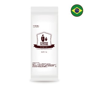 [직수입 생두를 신선한 국내로스팅]커피필그림스 갓볶은 원두커피 브라질 세하도 파인컵, 레인포레스트 1kg
