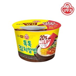 [오뚜기] 맛있는 오뚜기 컵밥 톡톡 김치알밥 222g x 6개