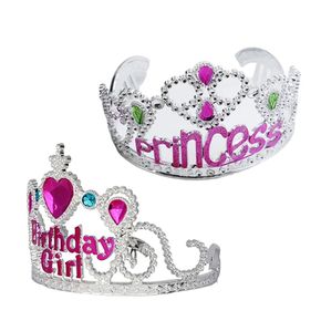 생일 파티 왕관(1개) 프린세스 티아라 파티용품