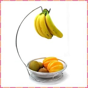 바나나걸이 씽크대 야채 보관 채반 트레이 과일 보관함 걸이스탠드 과일바스켓 쟁반 바나나과일 바구니 바나나 스탠드 대