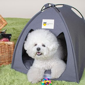 초코펫하우스 포켓 캠프 원터치 텐트(소형) 어디서든 편리하게 사용가능