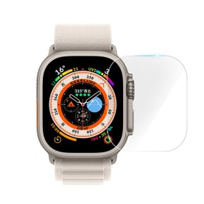 매직쉴드 애플워치8 울트라 전용 2.5D 강화유리 풀커버 보호필름 1매 Apple Watch8 Ultra 49mm
