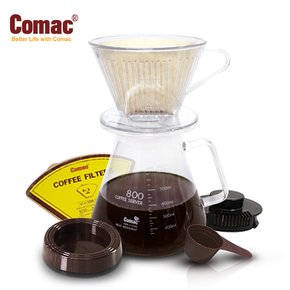 커피드립세트 800ml-DN5 [커피필터/커피드리퍼/커피서버/유리포트/핸드드립/드립커피/드립용품/커피용품]