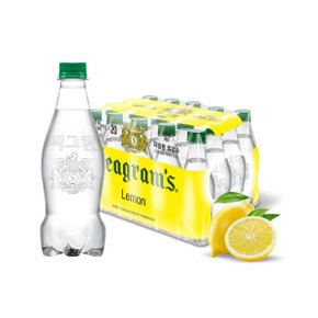 코카콜라 씨그램 라벨프리 레몬 탄산수 450ml 60개